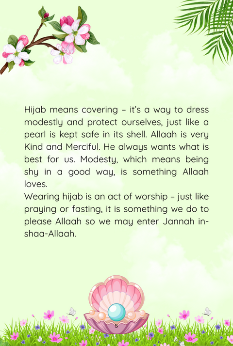 My Hijab, My Crown - inside page spread