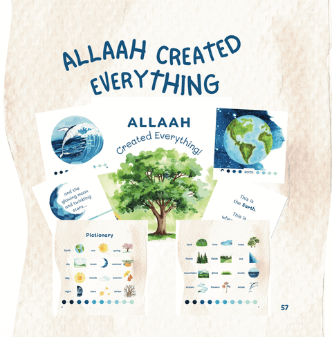 Allaah Created Everything! - My First Books of Tawheed - House Of Salaf