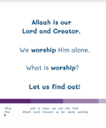 Allah Alone We Worship - My First Books of Tawheed - House Of Salaf