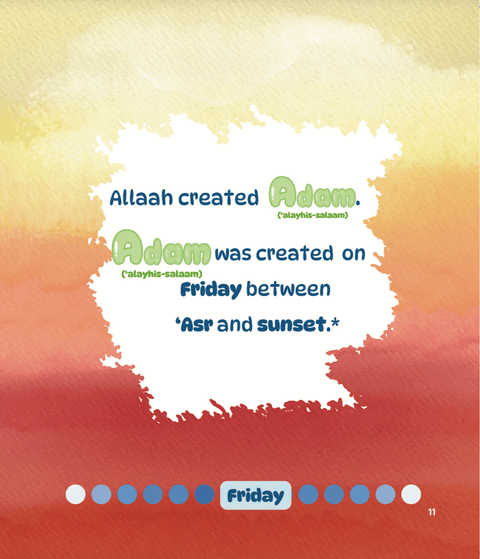 Adam 'Alayhis Salaam - I Am Learning About The Prophets! - House Of Salaf