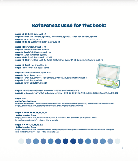 Prophet Nuh-I Am Learning About The Prophets! - House Of Salaf
