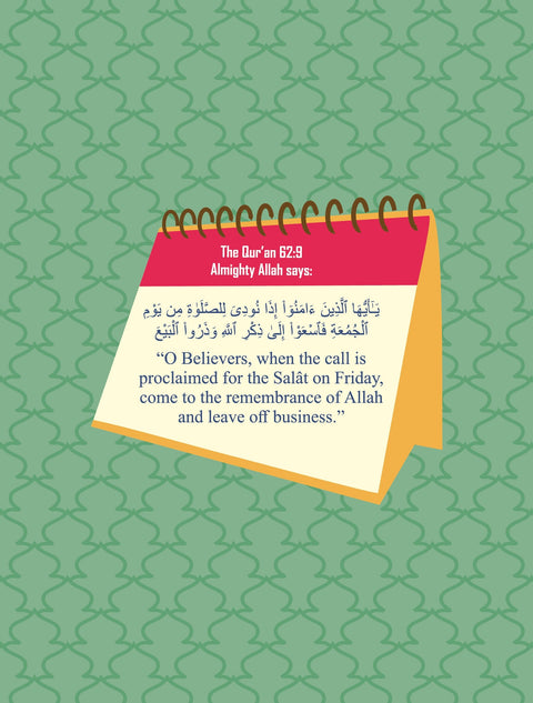 Islamic Manners Series 5: Etiquettes of Jumu'ah - inside page