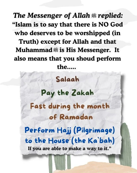 Islam, Iman, Ihsan The Hadeeth of Jibreel