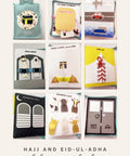 Hajj and Eid ul Adha fabric quiet book pages
