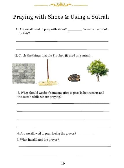 Description of the Prophet's Prayer Workbook