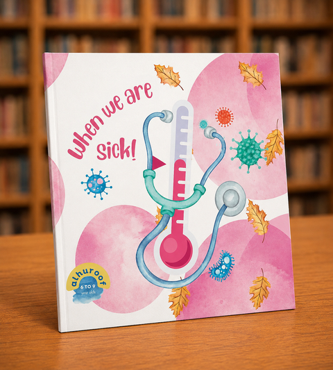 When We Are Sick! - Du'aa Series - Islamic children's book by Al Huroof Publishing
